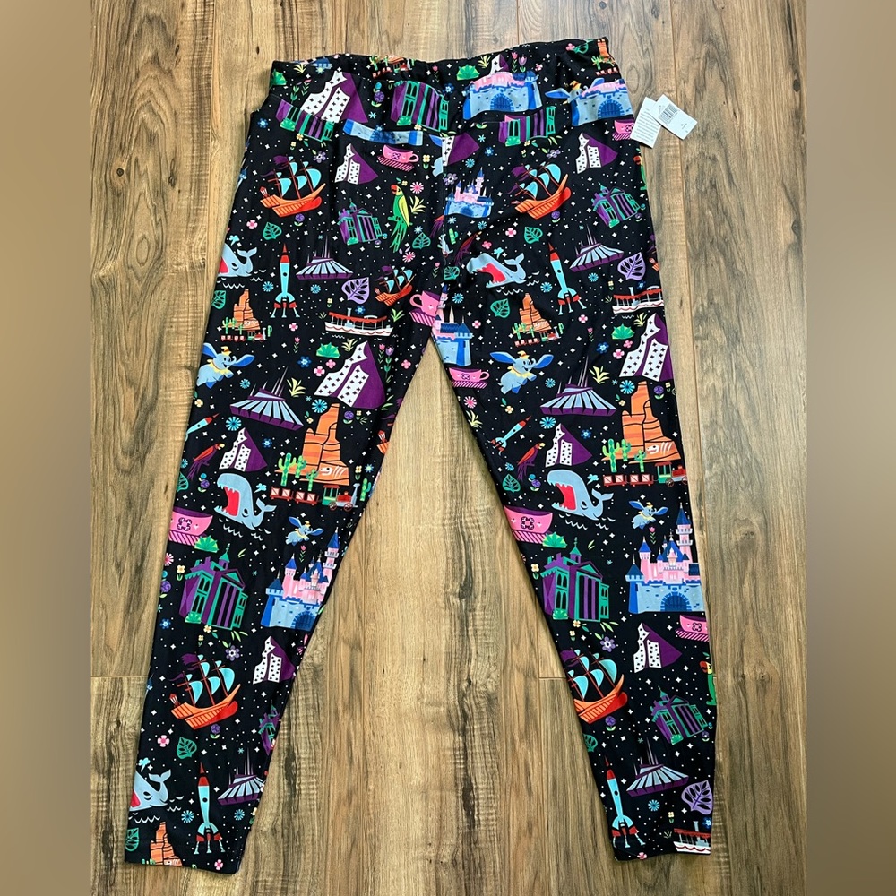 Disney Leggings Classic Attractions NWT